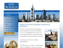 Tablet Screenshot of hotelrossija.de